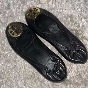 Tory Burch  Minnie scrunch ballet Slip on Flats